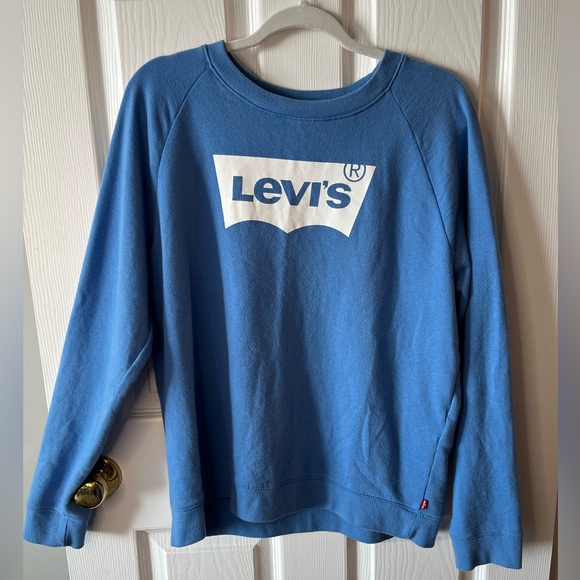 Levi’s Batwing Logo Crewneck Sweater sz L - Picture 8 of 8
